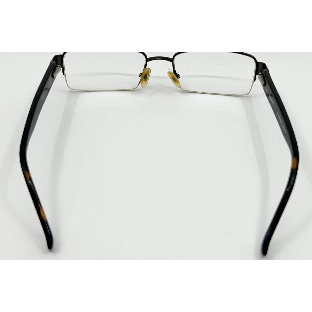 Gant Eyeglasses Mens Brown Semi Rimless GA 503A-3 56-19-145